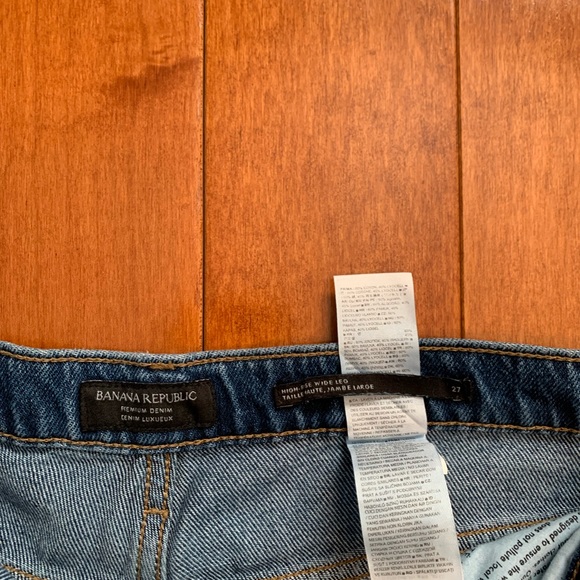 Banana Republic high waist flare jeans - Picture 2 of 4